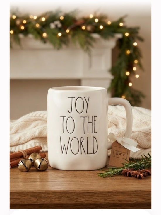 Rae Dunn Other - Rae Dunn Mugs:, Joy To The World NWT Ceramic